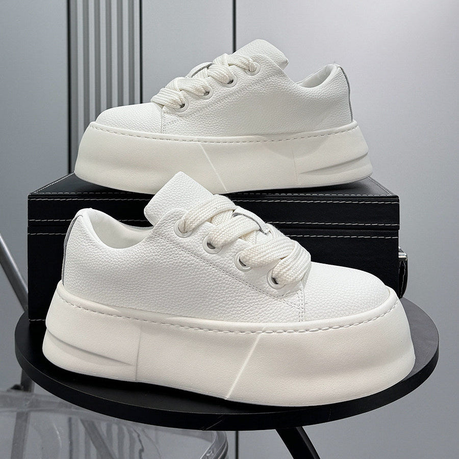 Thick-Sole Height-Increasing Skate Sneakers WN24779