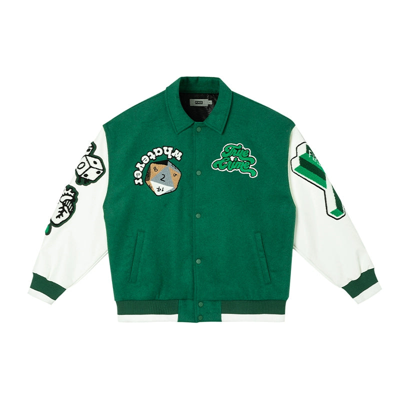 Embroidery Baseball Jacket WN12278