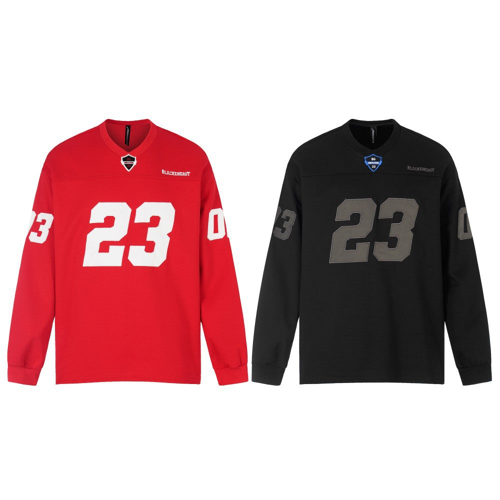 Number Graphic Long Sleeve T-Shirt WN28050