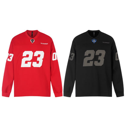 Number Graphic Long Sleeve T-Shirt WN28050