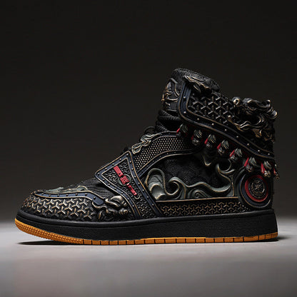 High-Top Lace-Up Sneakers WN23306