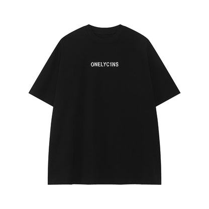 Letter Print Short Sleeve T-Shirt WN24939