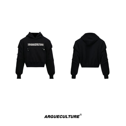 Oversize Three-dimensional Deconstruction Hoodie WN8020