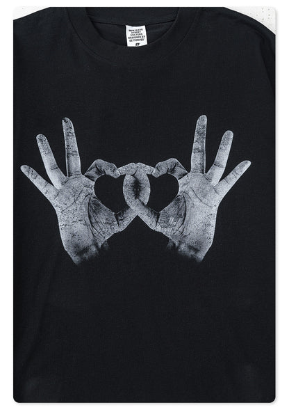 Gesture Print Long Sleeve T-Shirt WN7896