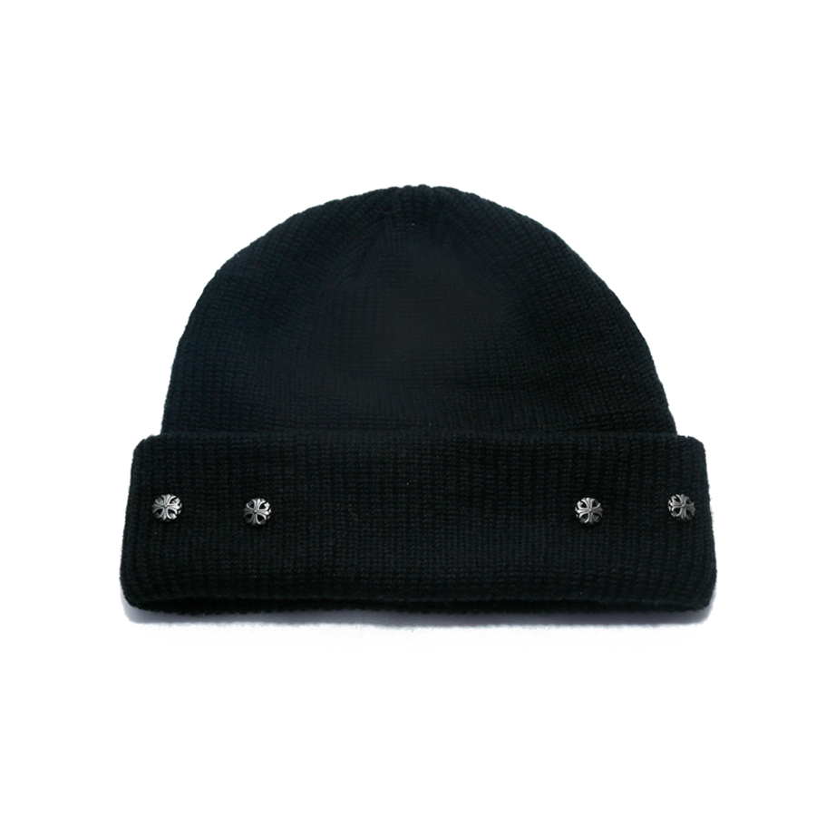 Cross Rivet Knit Hat WN21107
