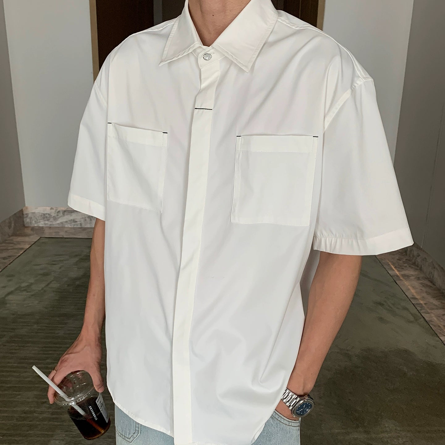 Cooling Wrinkle-Free Short Sleeve Shirt WN20432