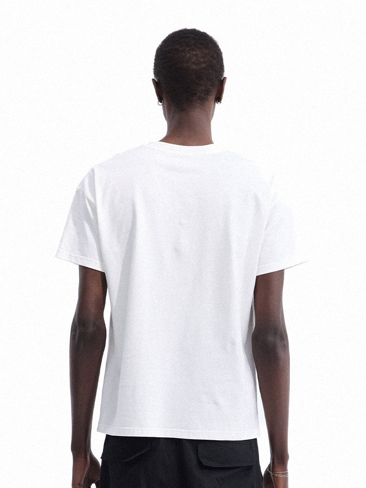 Logo Print Cotton Short Sleeve T-Shirt WN27092