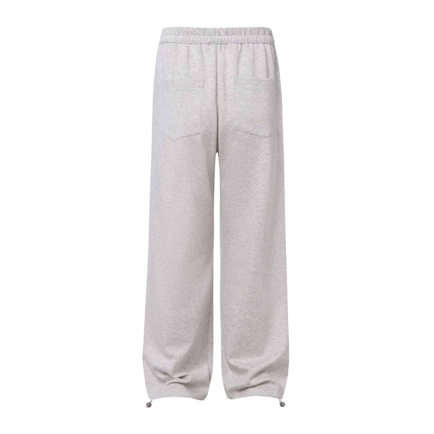 Pleats Draped Straight Sweatpants WN25822