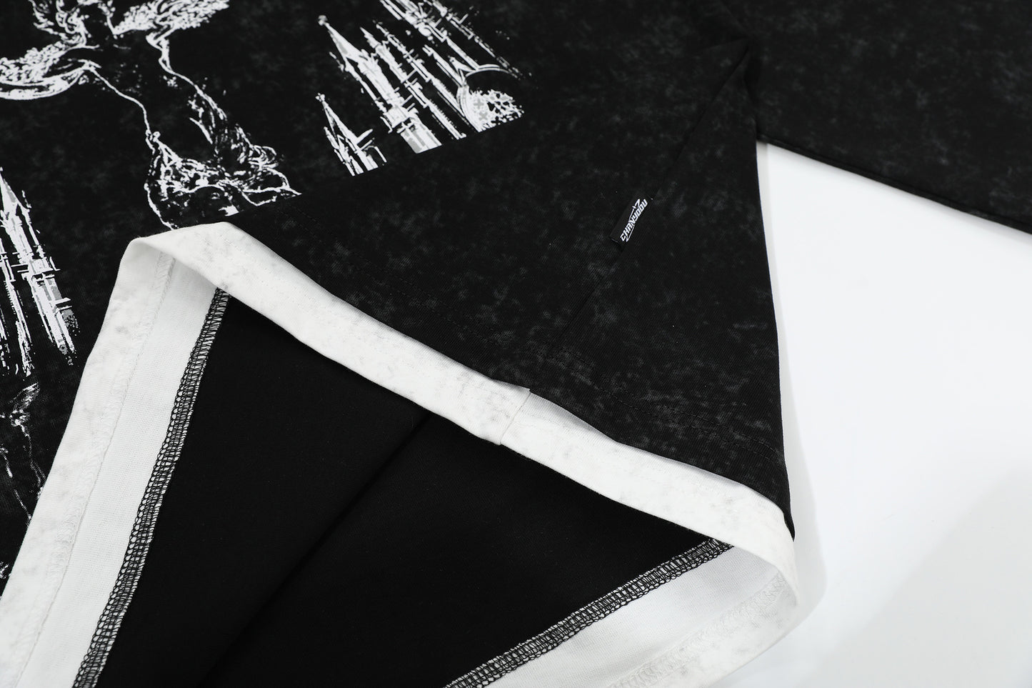 Fake Layered Oversize Long Sleeve T-Shirt WN14020