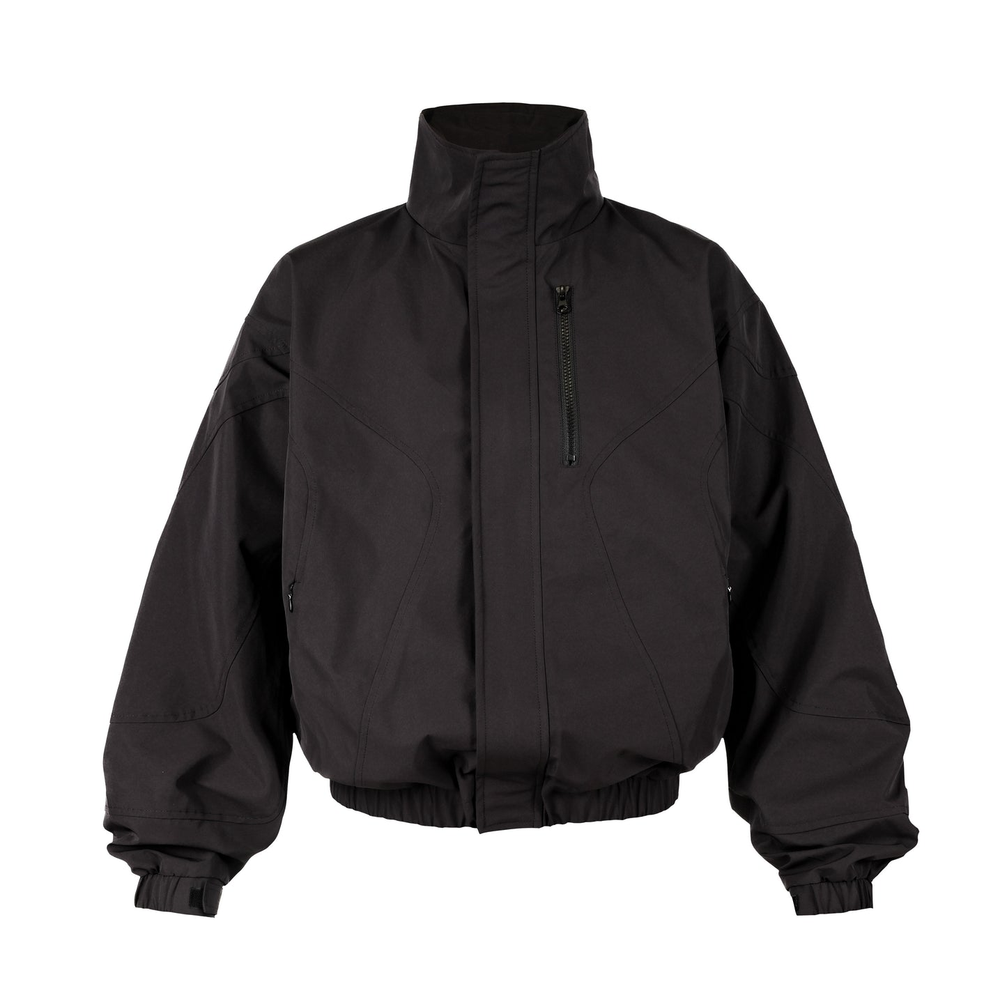 Stand Neck Panel Zip Jacket WN26631