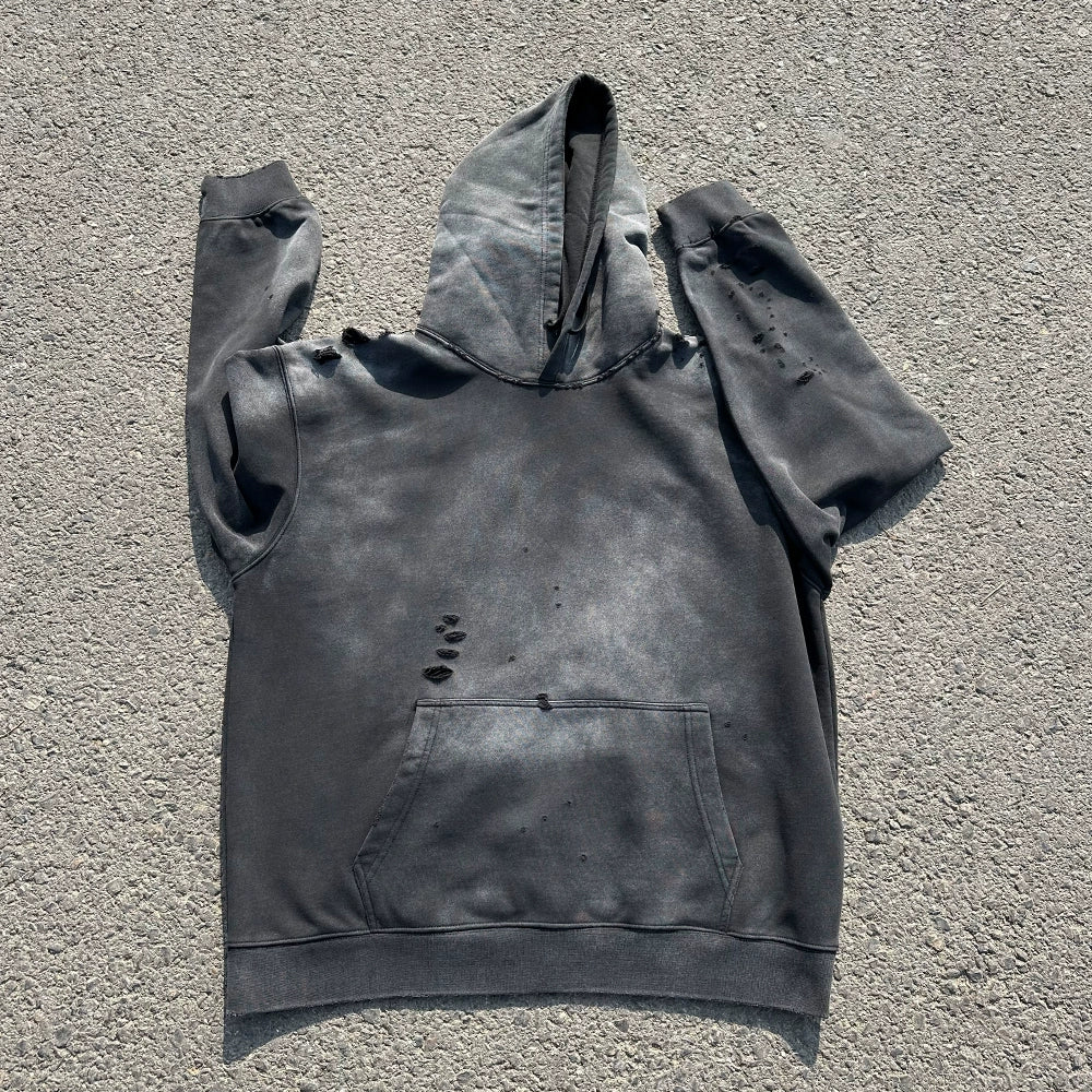 Damage Washed Heavyweight Hoodie WN16700
