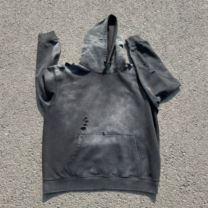 Damage Washed Heavyweight Hoodie WN16700