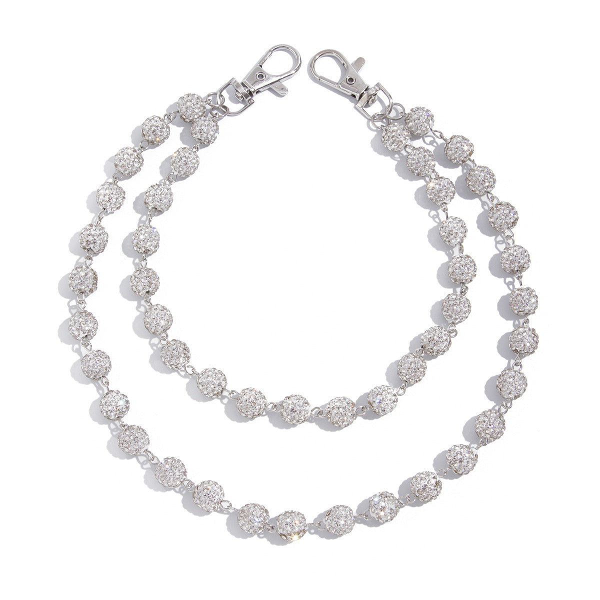 Rhinestone Ball Pants Chain WN21080