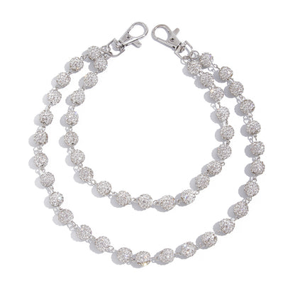 Rhinestone Ball Pants Chain WN21080
