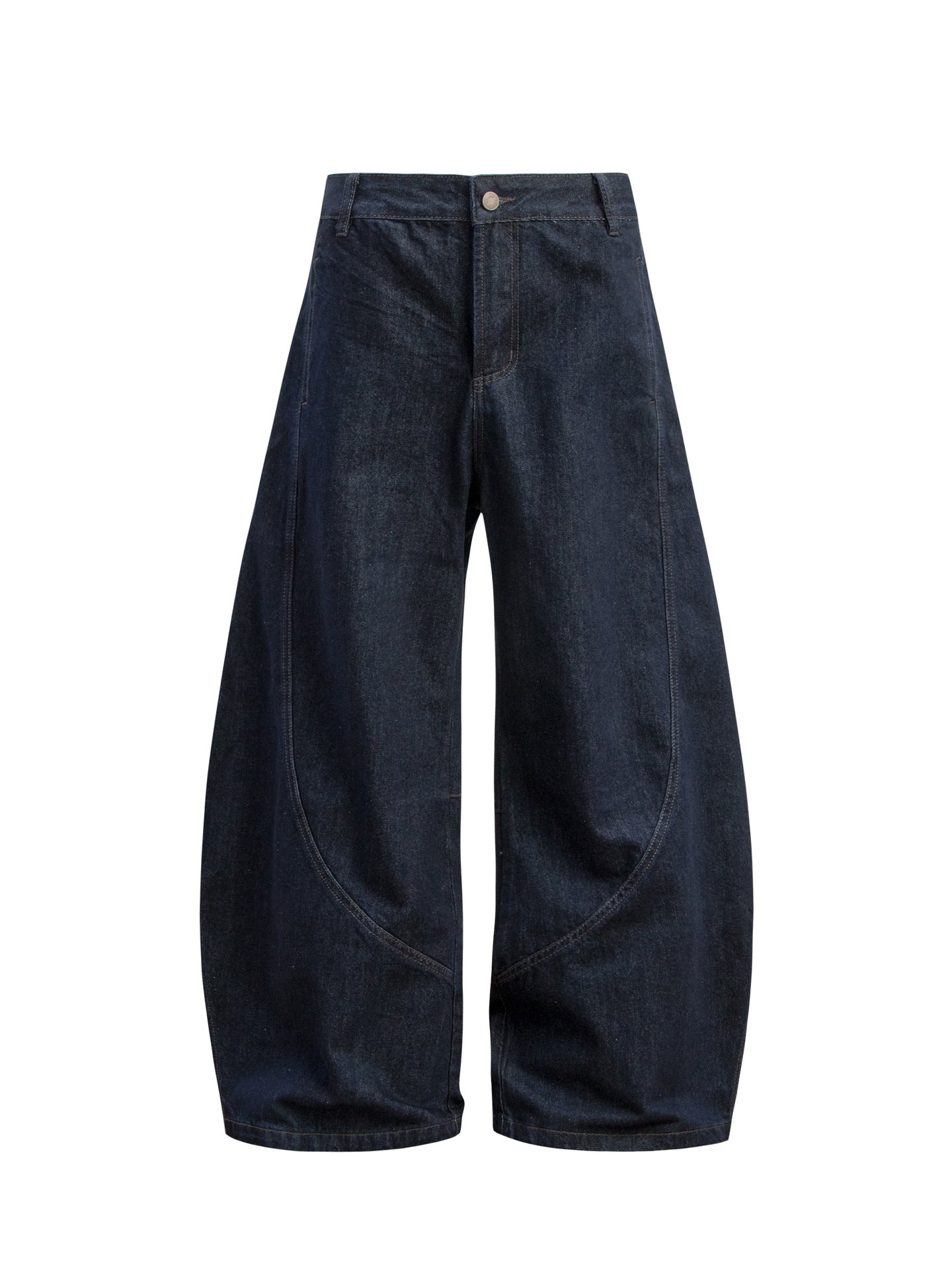 Panel Wide Leg Denim Jeans WN26279