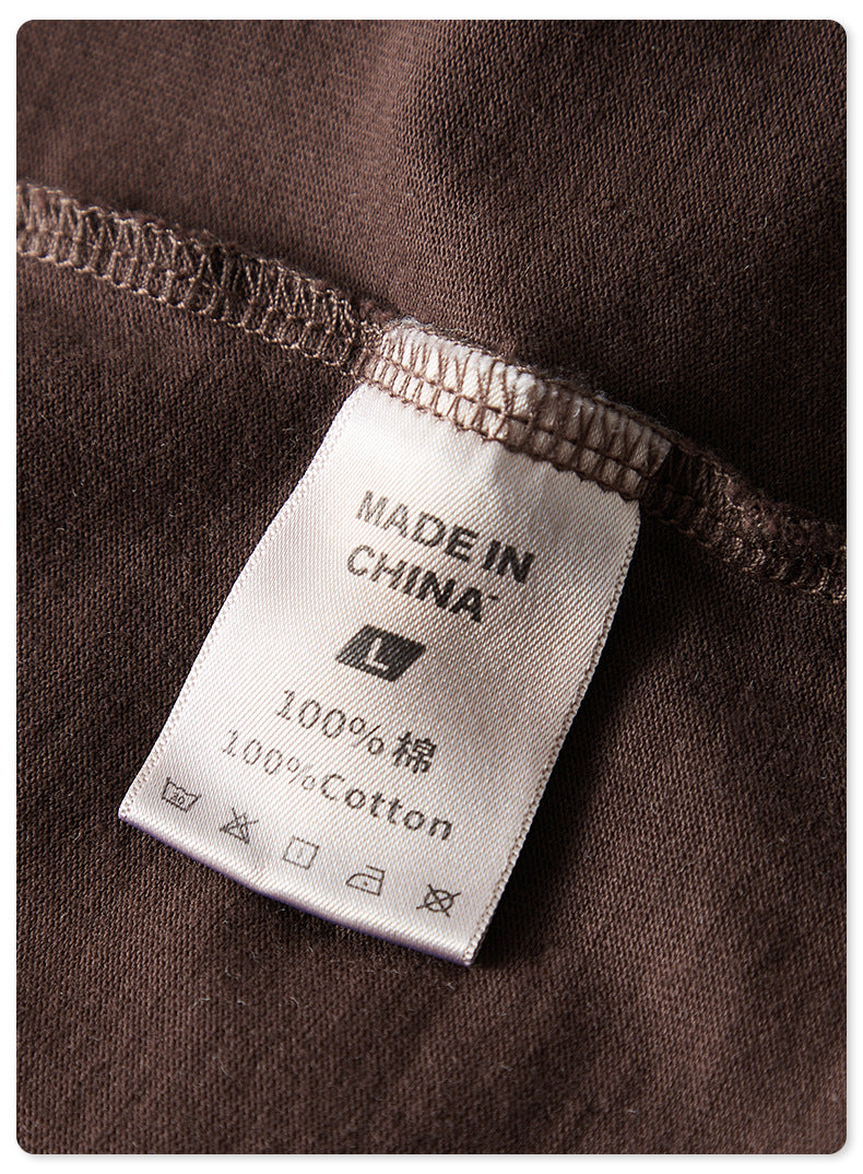 Oversize Washed Long-sleeve t-shirt WN6051