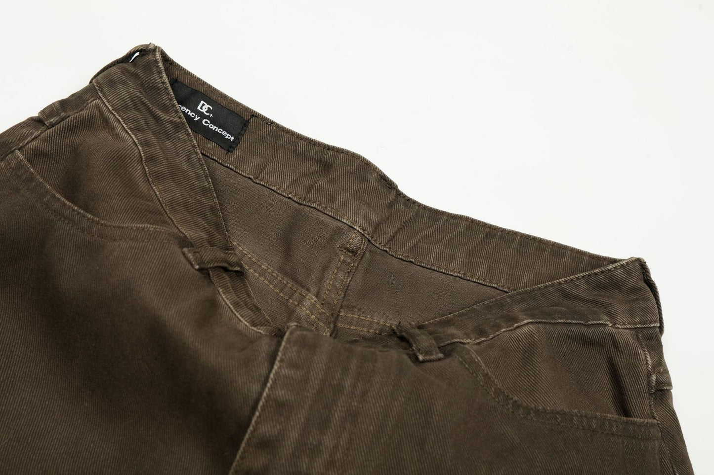 Deconstruction Multi Pocket Curved Cargo Pants WN25986