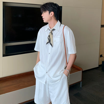 Short Sleeve Shirt & Half Pants Setup WN20445