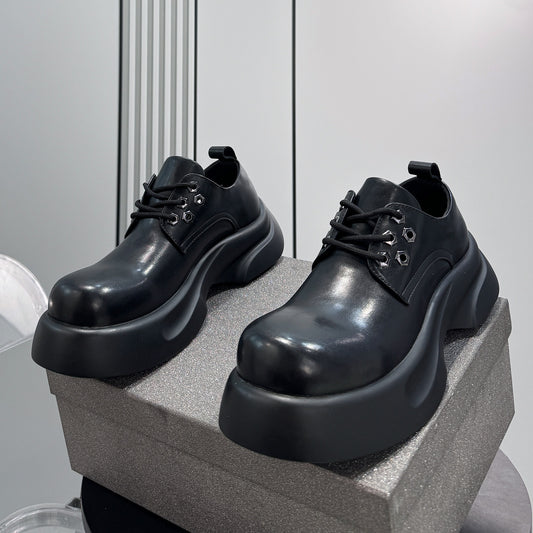Platform Height Increase Round Toe Sneakers WN24786