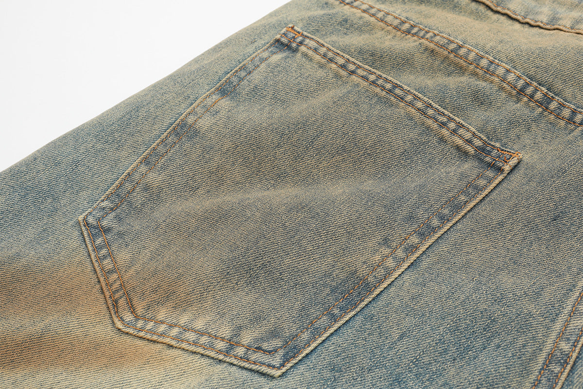Wash Straight Denim Jeans WN25602