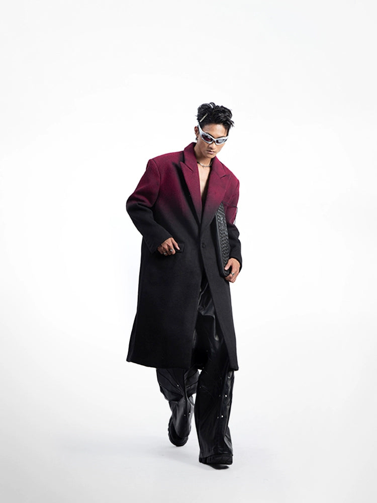 Paint Shoulder-Pad Coat WN20628