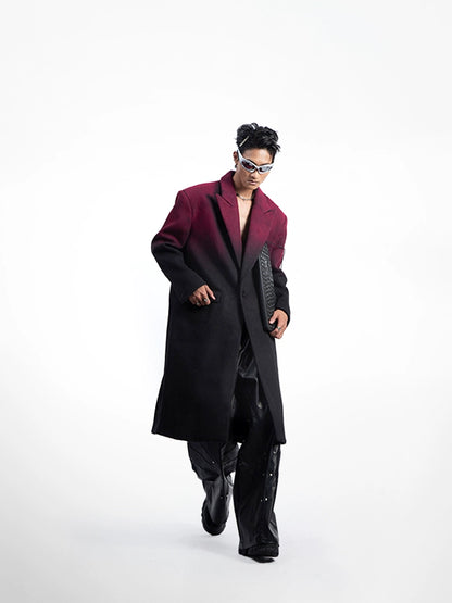 Paint Shoulder-Pad Coat WN20628