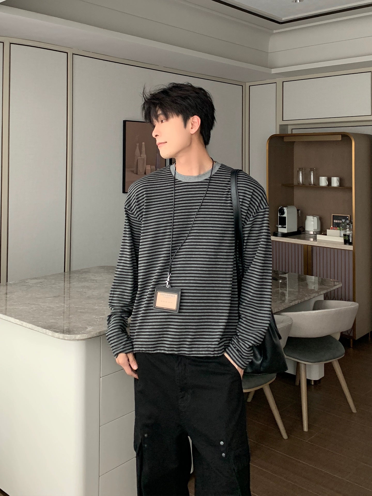 Striped Long Sleeve T-Shirt WN20486