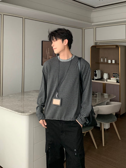 Striped Long Sleeve T-Shirt WN20486