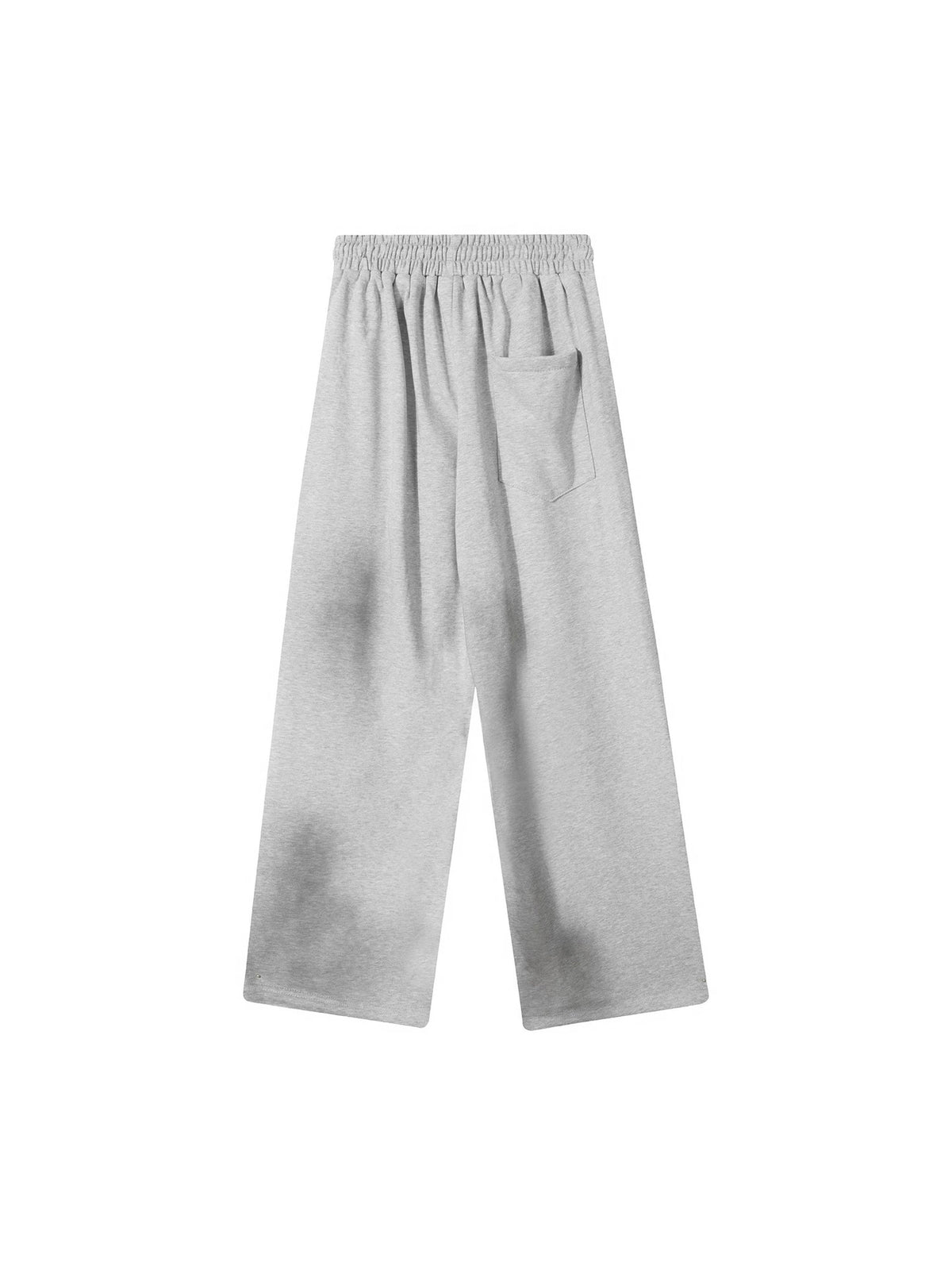 Spray Paint Gradient Embroidery Wide Leg Sweatpants WN28007