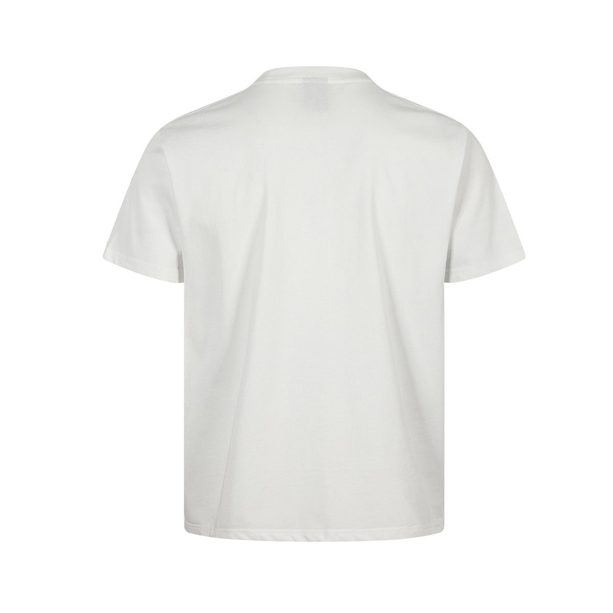 Graffiti Print Cotton Short Sleeve T-Shirt WN25729