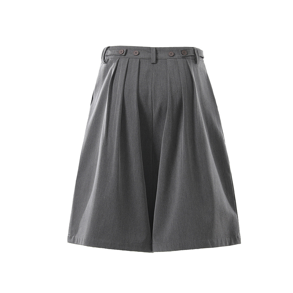Drape Cropped Half Trousers WN25750