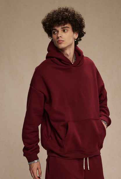 Oversize Plain Hoodie WN9968