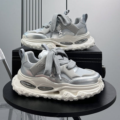 Mesh Strap Air Sole Chunky Sole Sneakers WN24658