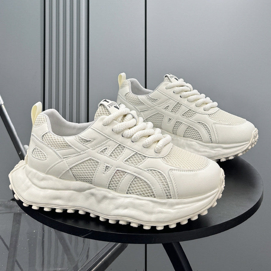 Breathable Platform Height-Increasing Dad Sneakers WN24758
