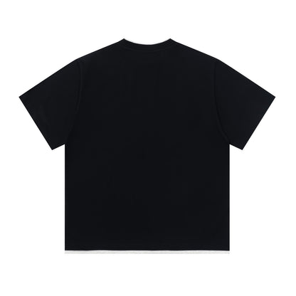 Letter Print Oversize Short Sleeve T-Shirt WN26898