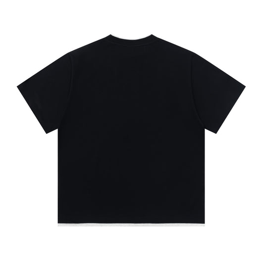 Letter Print Oversize Short Sleeve T-Shirt WN26898