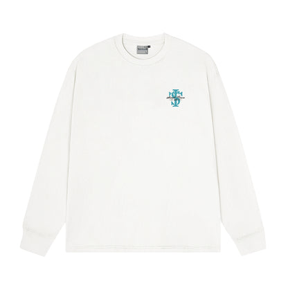 Embroidery Logo Long Sleeve T-Shirt WN12026