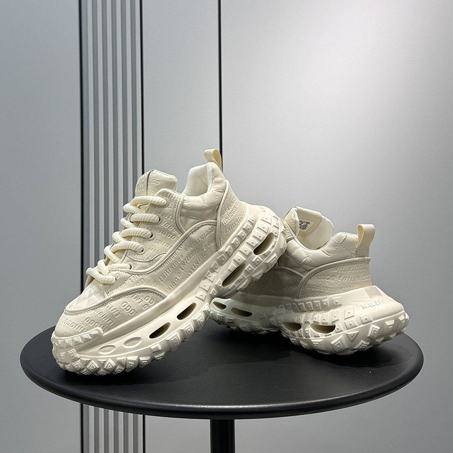 Print Platform Height-Increasing Dad Sneakers WN24752