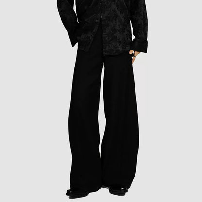 Scimitar Wide Leg Draping Trousers WN20144