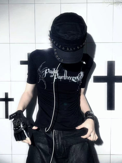 Graphic Art Print Short Sleeve T-Shirt WN20887