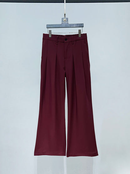 Daisy Brooch Tailored Jacket & Flare Trousers Setup WN23861