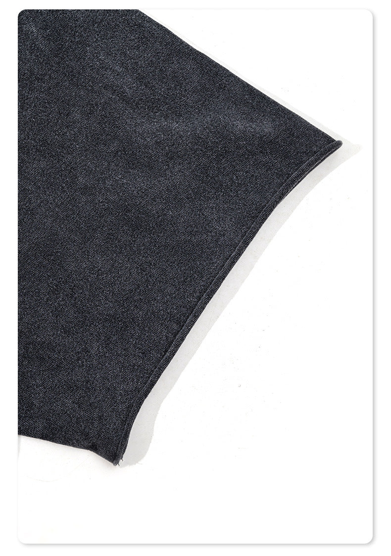 Washed Print Oversize Short-sleeve T-shirt WN6381