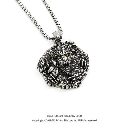 Tiger Design Necklace WN10467