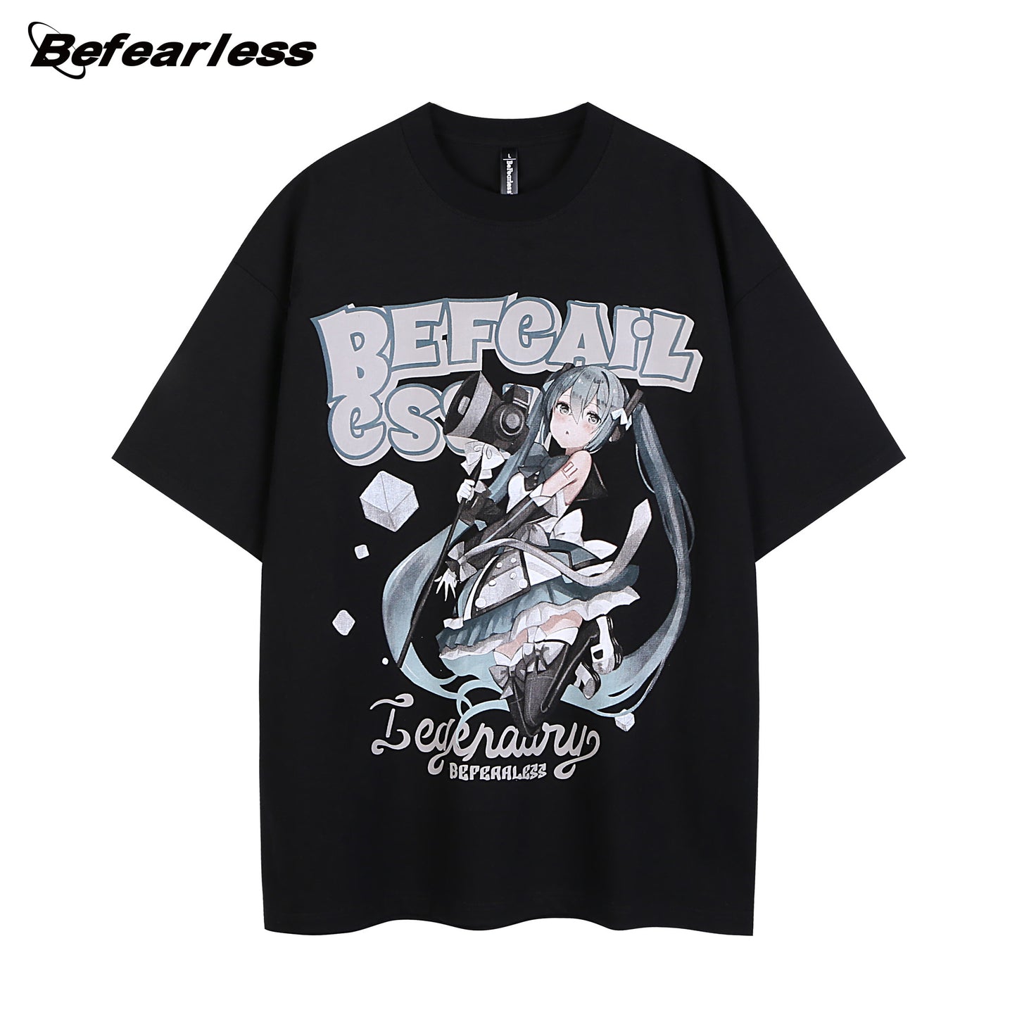 Illustration Graphic Print Short Sleeve T-Shirt WN26215