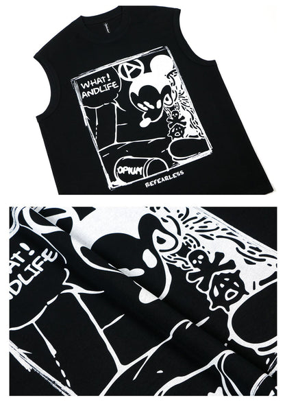 Graffiti Character Tank Top WN26195