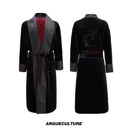 Velvet Thick Lining Lounge Coat WN22614