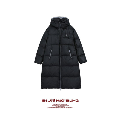 Long Thick White Duck Down Coat WN9791