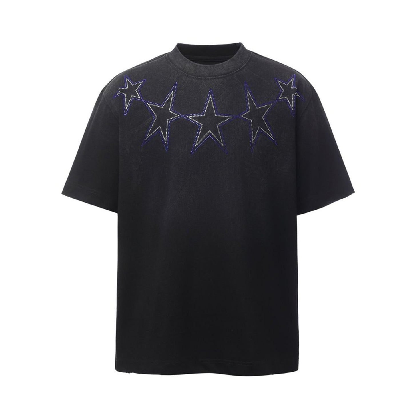 Star Rhinestone Short Sleeve T-Shirt WN26753