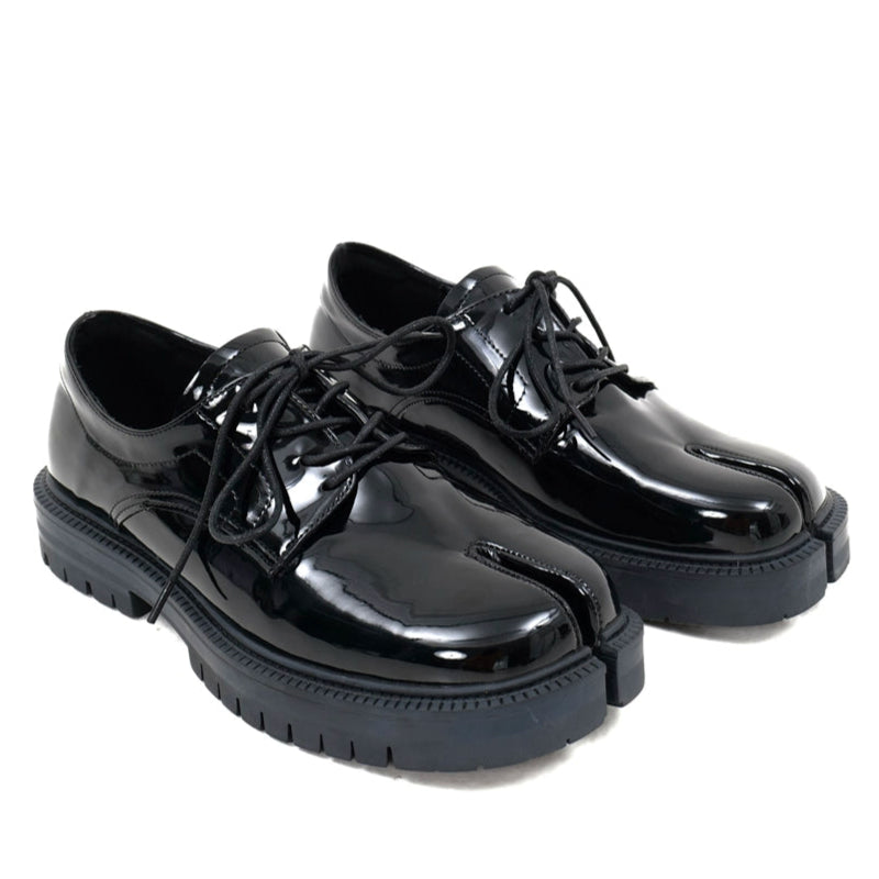 Tabi Chunky Sole Leather Derby Loafers WN20782