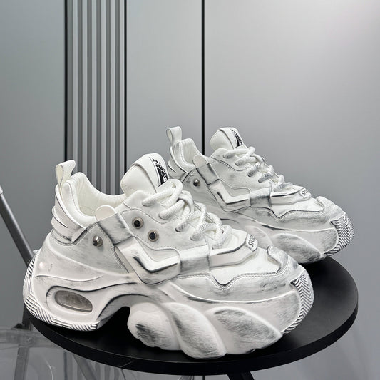 Platform Height-Increasing Air Cushion Sneakers WN24735